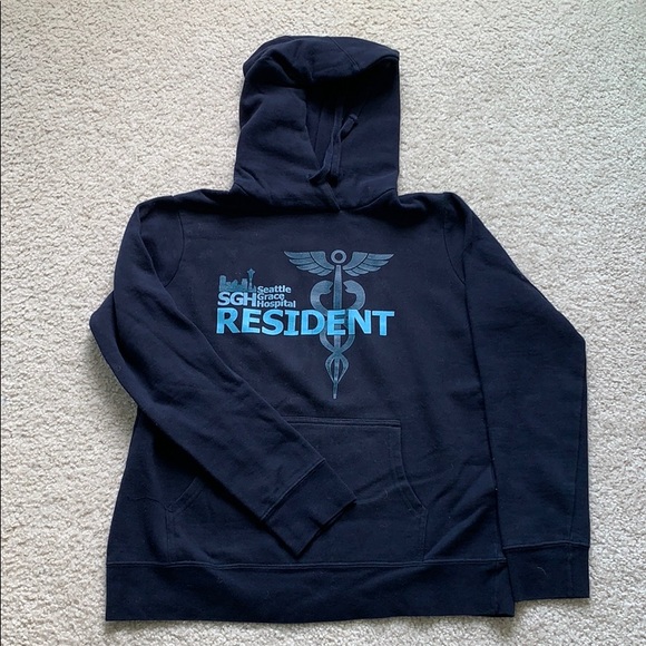 Grey's Anatomy Sweaters - Seattle Grace Hospital Resident Hoodie